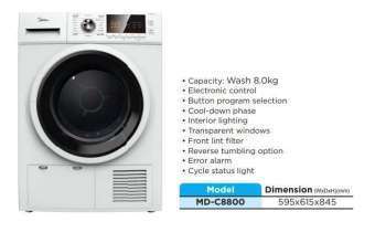 Midea Dryer MD-C8800