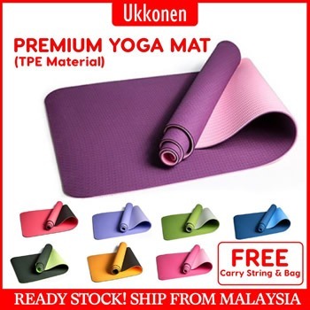 Premium Yoga Mat Anti-Slip Fitness Pilates Yoga Mat