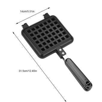  Non-Stick Waffle Pan Maker Stove Top