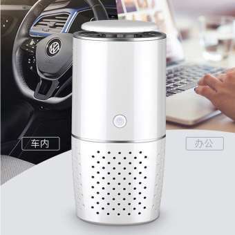 BEULIFE Car Air Purifier with Ionizer PM2.5 HEPA Filter Air