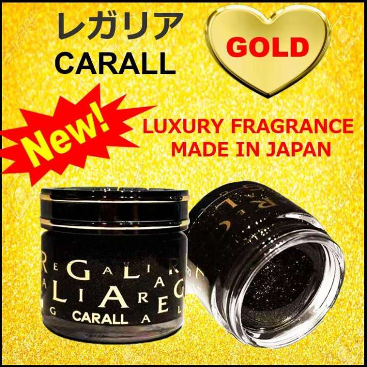 Carall Regalia Enrich GOLD 1386 Velvet Musk Car Air Freshener 