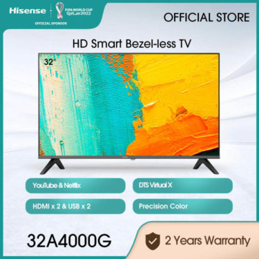 Hisense Bezel-less 32A4000G