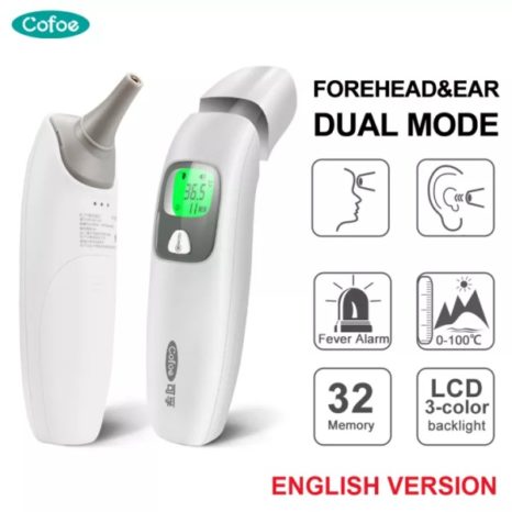 Cofoe 3 in 1 Forehead & Ear IR Thermometer